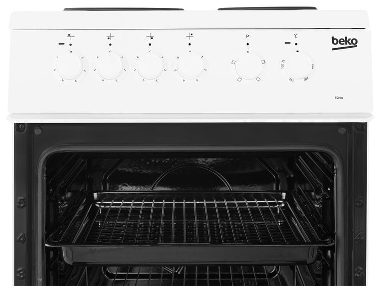 Beko ESP50W 50cm Single Oven Electric Cooker White | Atlantic Electrics