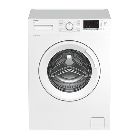 Beko WTK74151W 7kg 1400 rpm Freestanding Washing Machine - White | Atlantic Electrics