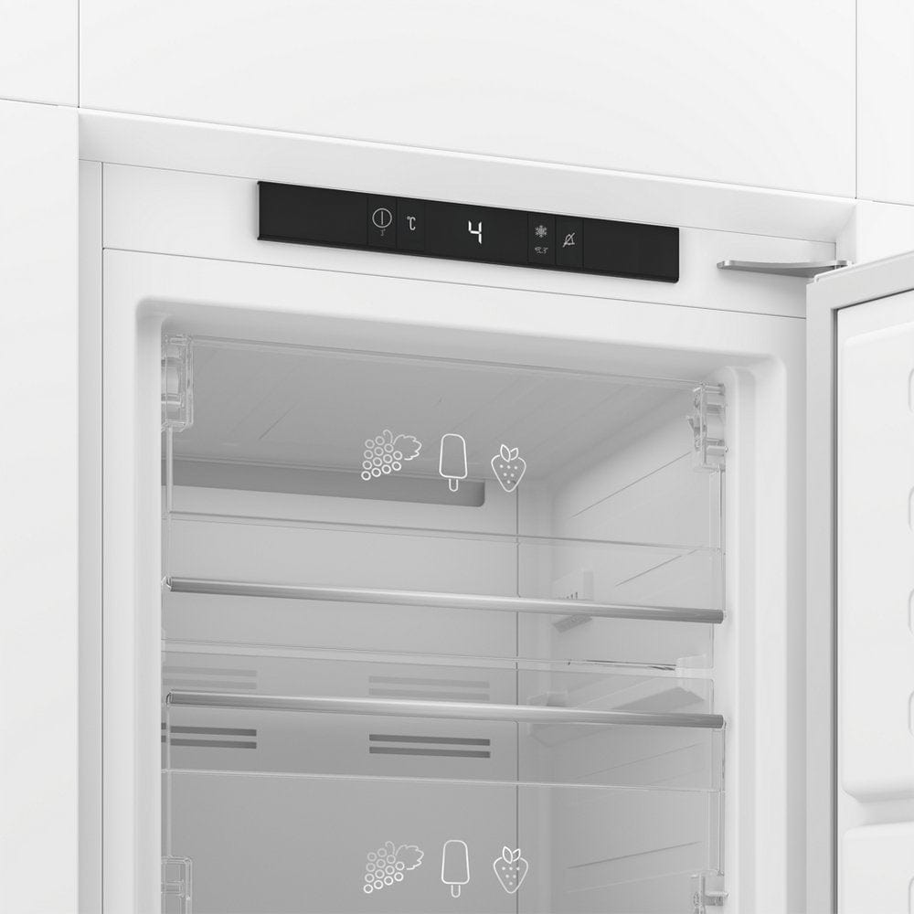 Blomberg FNT3454I 54cm Integrated Frost Free Tall Freezer White | Atlantic Electrics