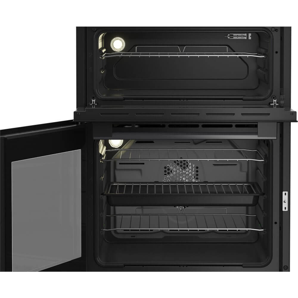 Blomberg HIN651N 60cm Double Oven Electric Cooker with Induction Hob Anthracit | Atlantic Electrics - 39477741256927 