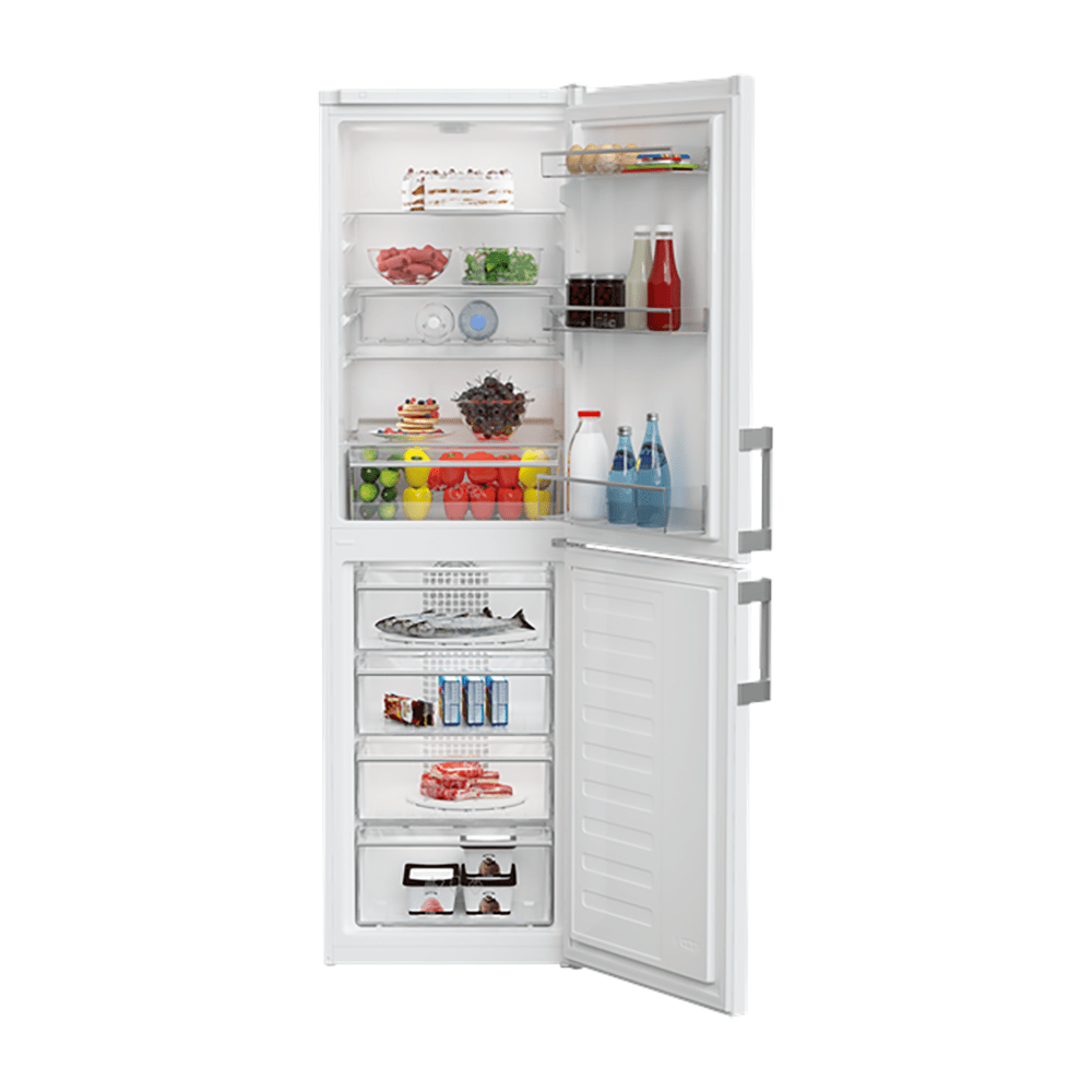 Blomberg KGM4553 270 Litre Combi Fridge Freezer, Frost Free, 54cm Wide- White | Atlantic Electrics - 39477740765407 