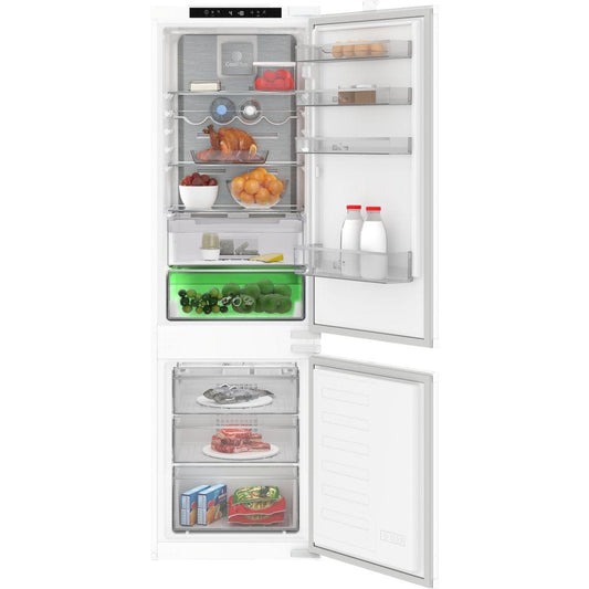 Blomberg KND4554VI 70-30 Intergrated Fridge Freezer - White | Atlantic Electrics