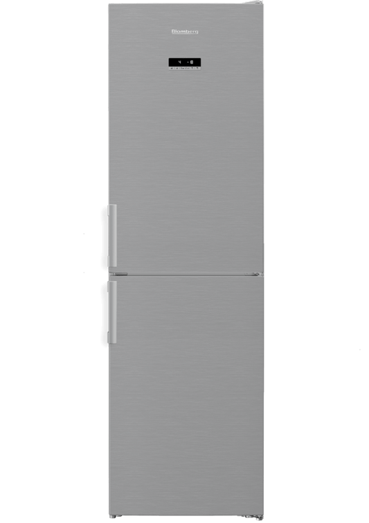 Blomberg KND464VPS 59.5cm Frost Free Fridge Freezer Stainless Steet Effect | Atlantic Electrics