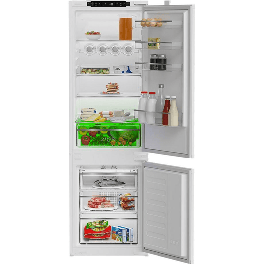 Blomberg KNE4554EVI 54cm Integrated 70:30 Frost Free Fridge Freezer White | Atlantic Electrics