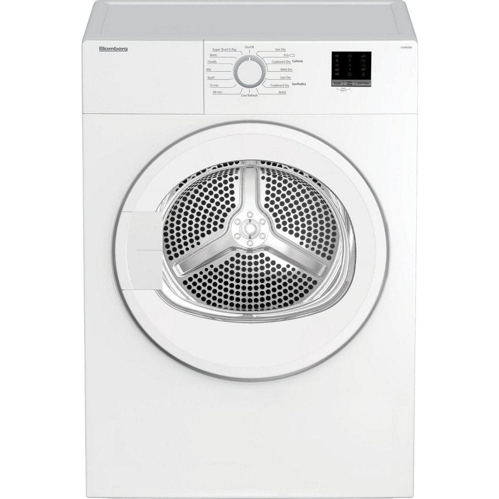 Blomberg LTA09020W 9kg Vented Tumble Dryer White | Atlantic Electrics