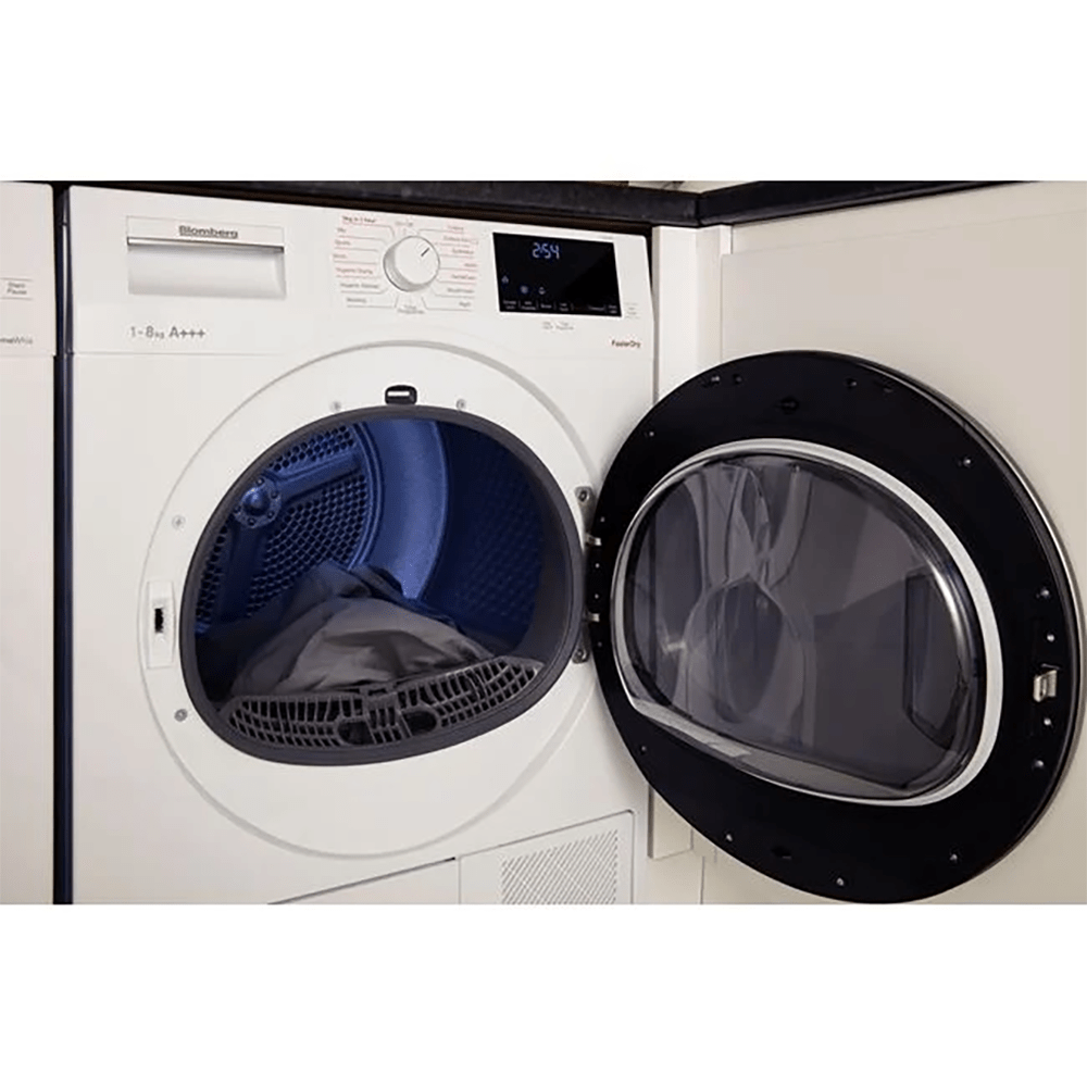 Blomberg LTH38420W 8kg Heat Pump Tumble Dryer- White | Atlantic Electrics - 39477744566495 