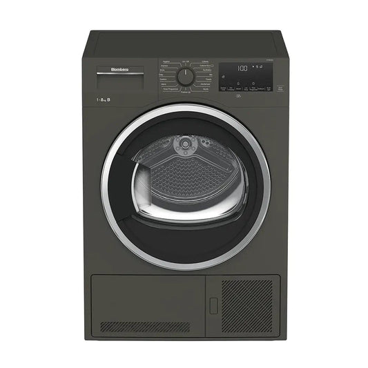 Blomberg LTK38030G 8kg Condenser Tumble Dryer Graphite | Atlantic Electrics