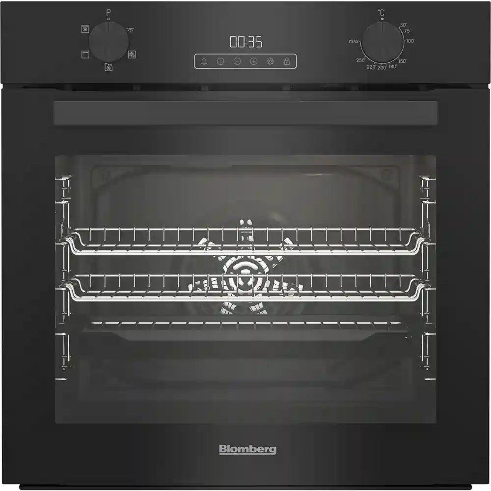 Blomberg ROEN8201B Built-In Electric Single Oven - Black | Atlantic Electrics - 40452093346015 