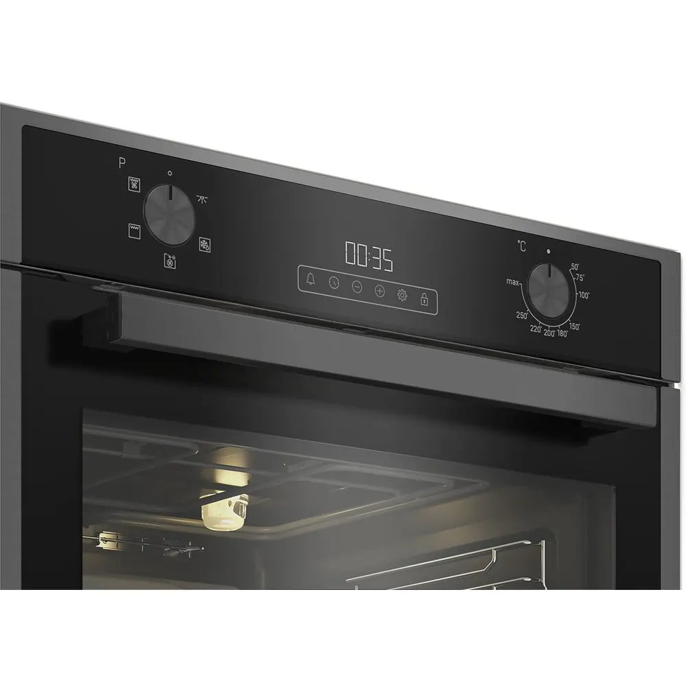 Blomberg ROEN9222DX Built-In Electric Single Oven - Steel | Atlantic Electrics - 40452094230751 