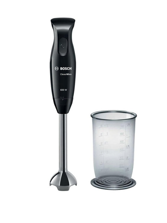 Bosch CleverMix MSM2610BGB Hand Blender, 600W - Black & Anthracite | Atlantic Electrics