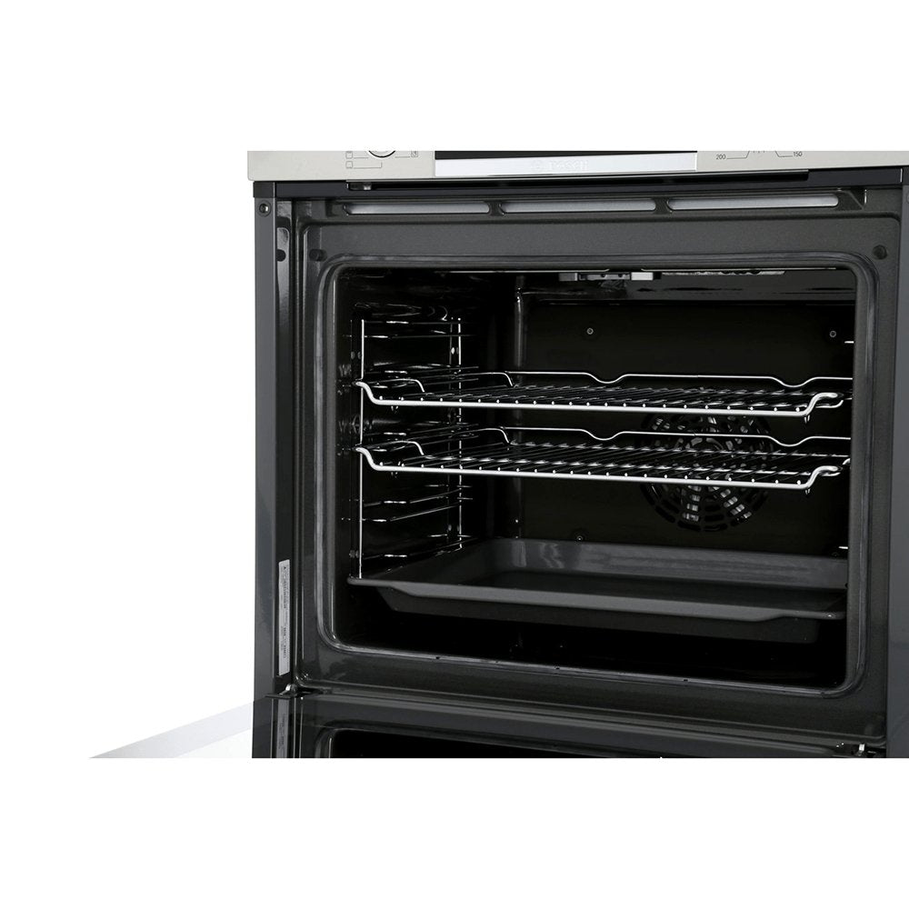 Bosch HBS534BS0B Built In Electric Single Oven with 3D Hot Air - Stainless Steel - A Rated | Atlantic Electrics