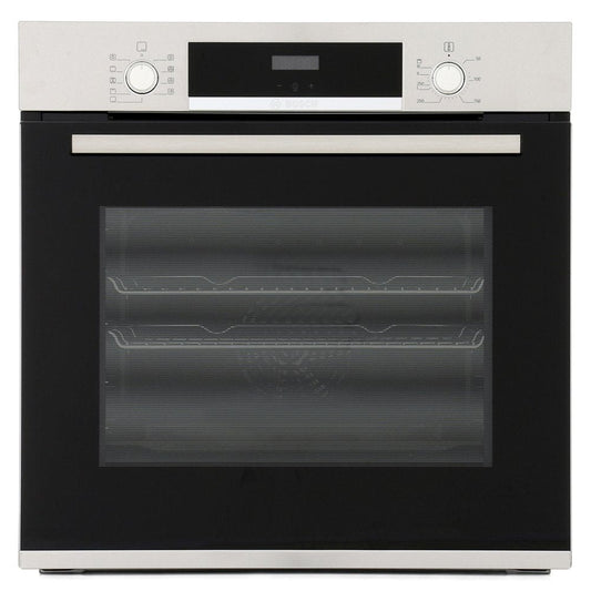 Bosch HBS534BS0B Built In Electric Single Oven with 3D Hot Air - Stainless Steel - A Rated | Atlantic Electrics