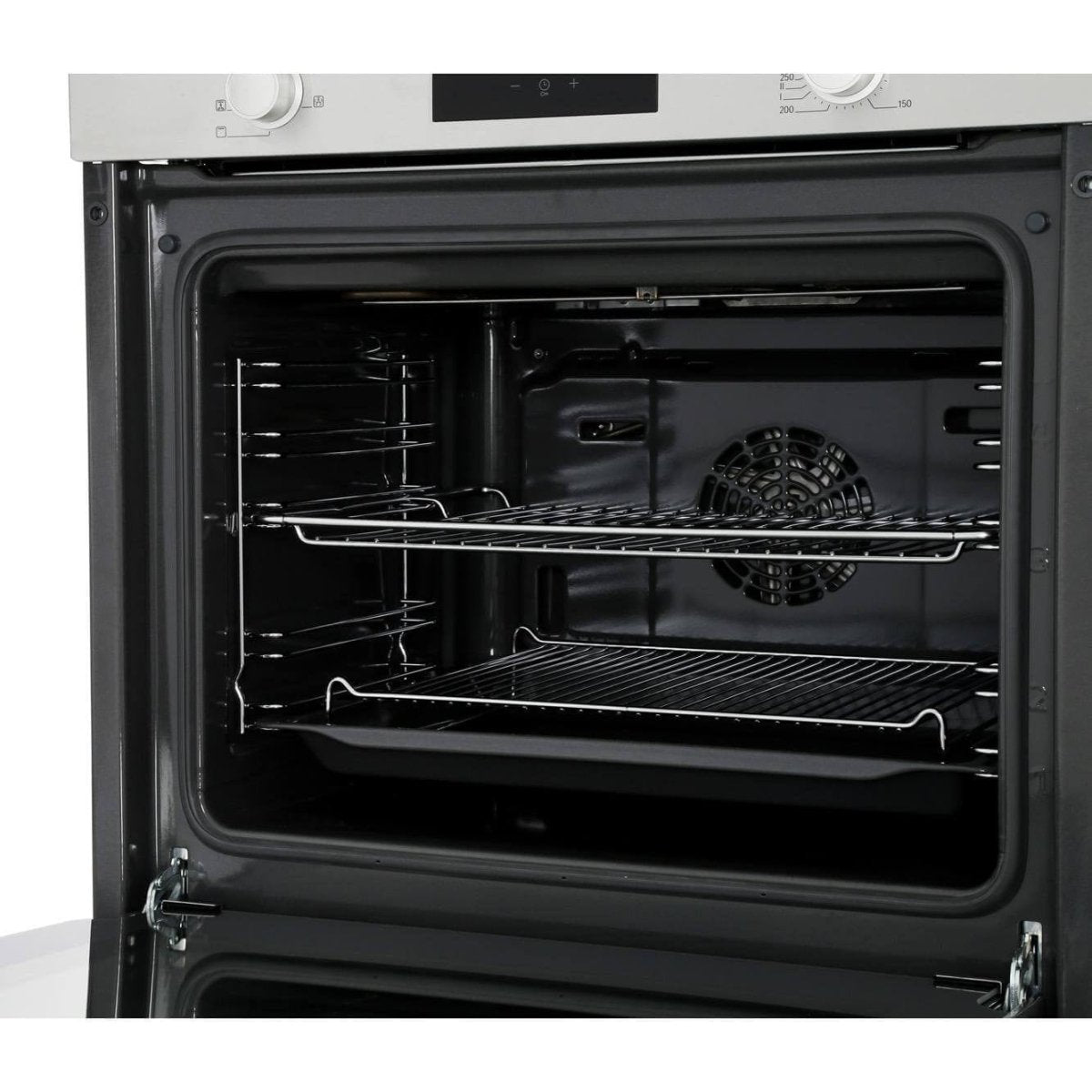 Bosch HHF113BR0B Serie 2 Built In Electric Single Oven with 3D Hot Air - Stainless Steel | Atlantic Electrics