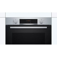 Thumbnail Bosch HRS574BS0B Series 4 71 Litre Built In Oven, Added Steam Function, 59.4cm Wide - 39477765144799