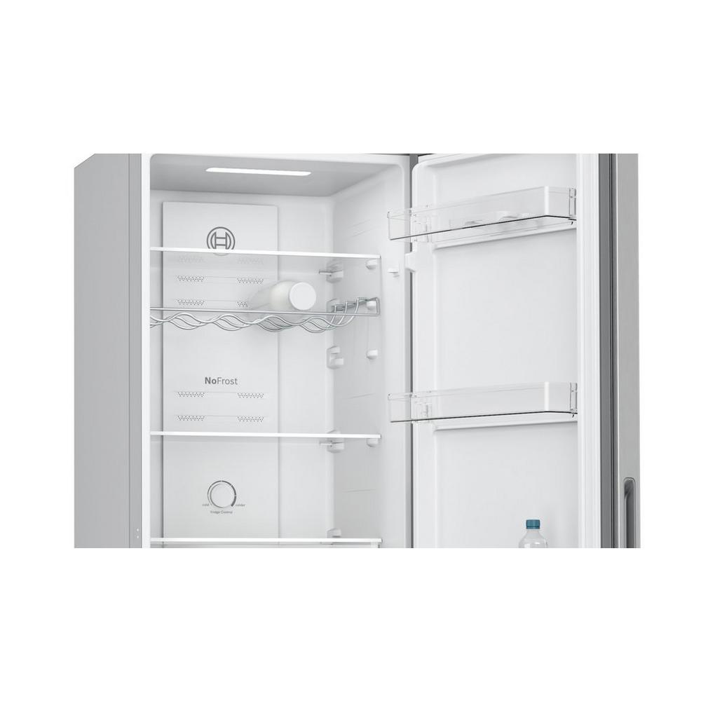 Bosch KGN27NLEAG 50/50 Frost Free Fridge Freezer - Silver | Atlantic Electrics