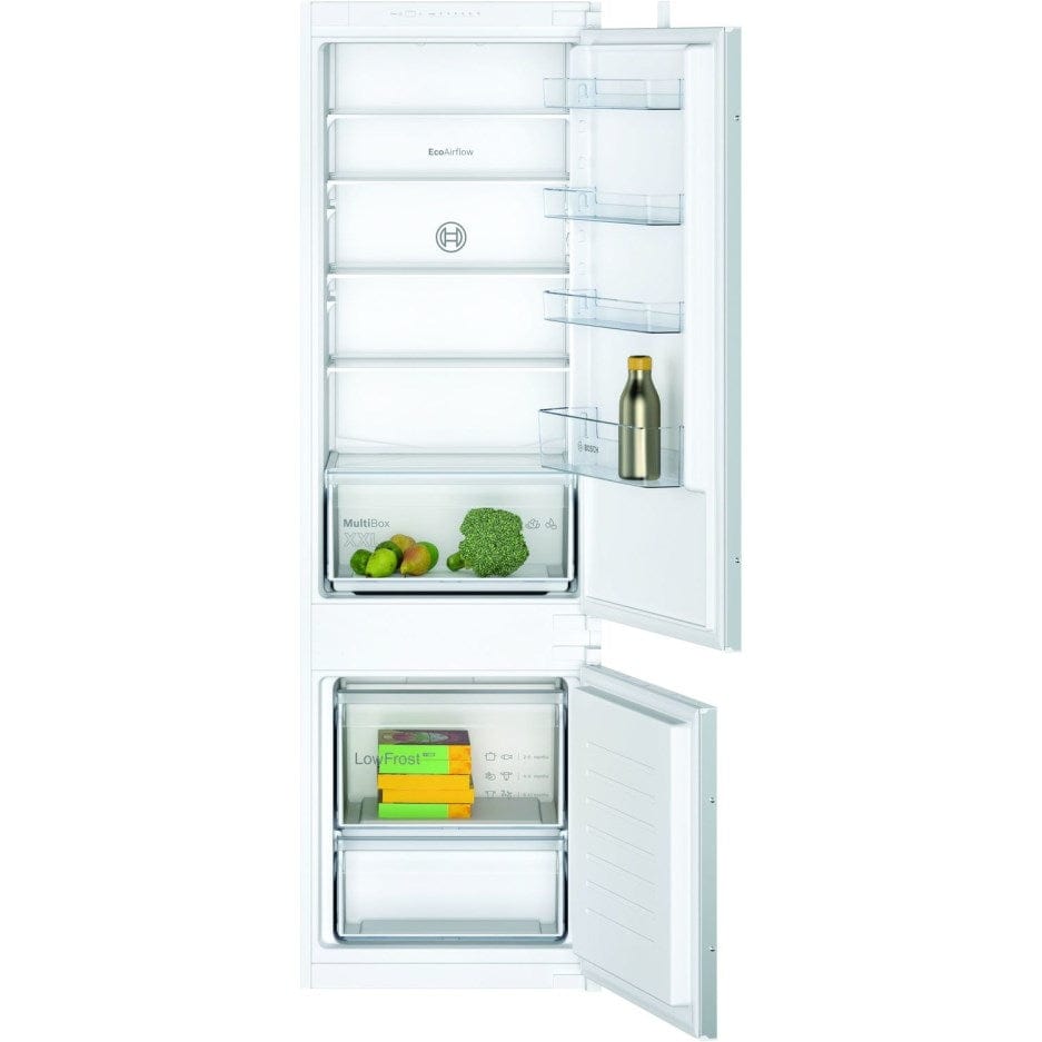 Bosch KIV87NSF0G Low Frost 70/30 Integrated Fridge Freezer | Atlantic Electrics - 39477768716511 