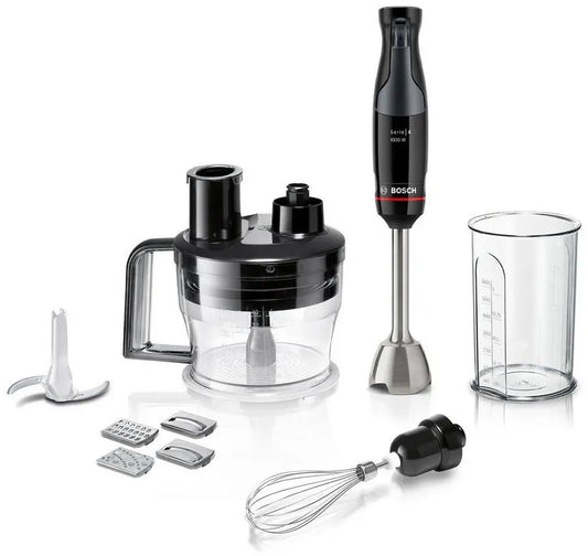 Bosch MSM4B670GB Series 4 Hand Blender ErgoMaster, 1000 W - Black, Anthracite | Atlantic Electrics