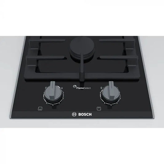 Bosch PRB3A6B70 Serie 8 30cm Domino Gas Hob in - Black | Atlantic Electrics