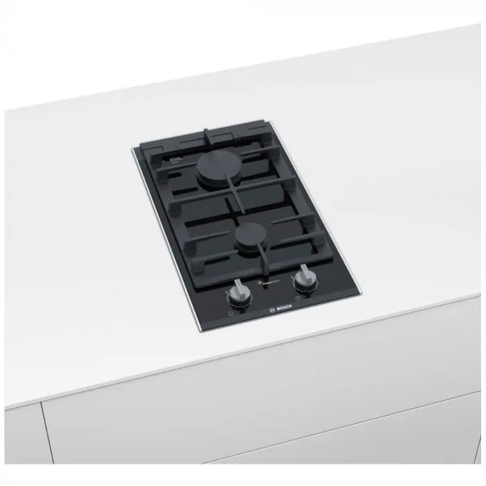 Bosch PRB3A6B70 Serie 8 30cm Domino Gas Hob in - Black | Atlantic Electrics - 40598247866591 