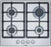 Thumbnail Bosch Series 4 PGP6B5B90 58cm Gas Hob - 39915468914911