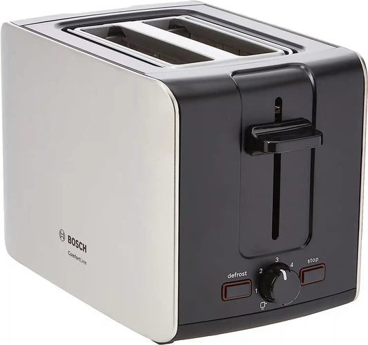 Bosch TAT6A913GB 2 Slice Toaster - Silver / Stainless Steel | Atlantic Electrics