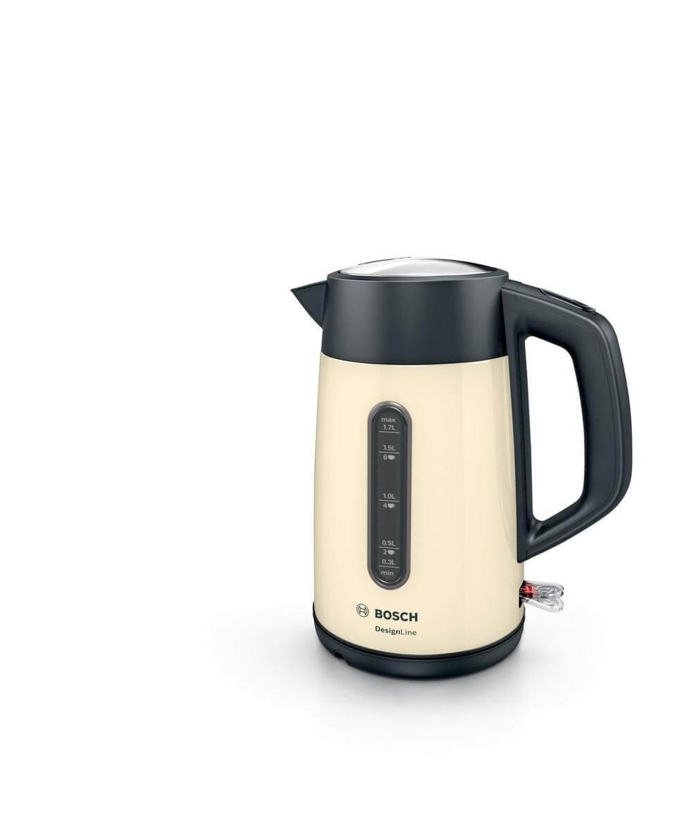 Bosch TWK4P437GB 1.7 Litre, Traditional Kettle - Cream | Atlantic Electrics - 39477786378463 