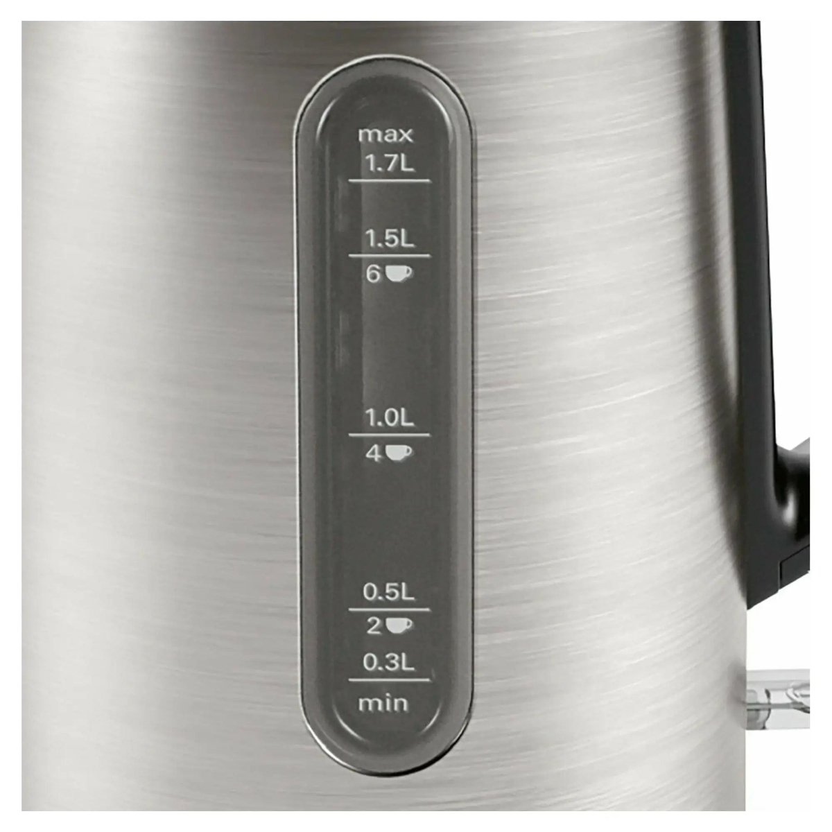 Bosch TWK4P440GB 3000W DesignLine Kettle - Stainless Steel | Atlantic Electrics