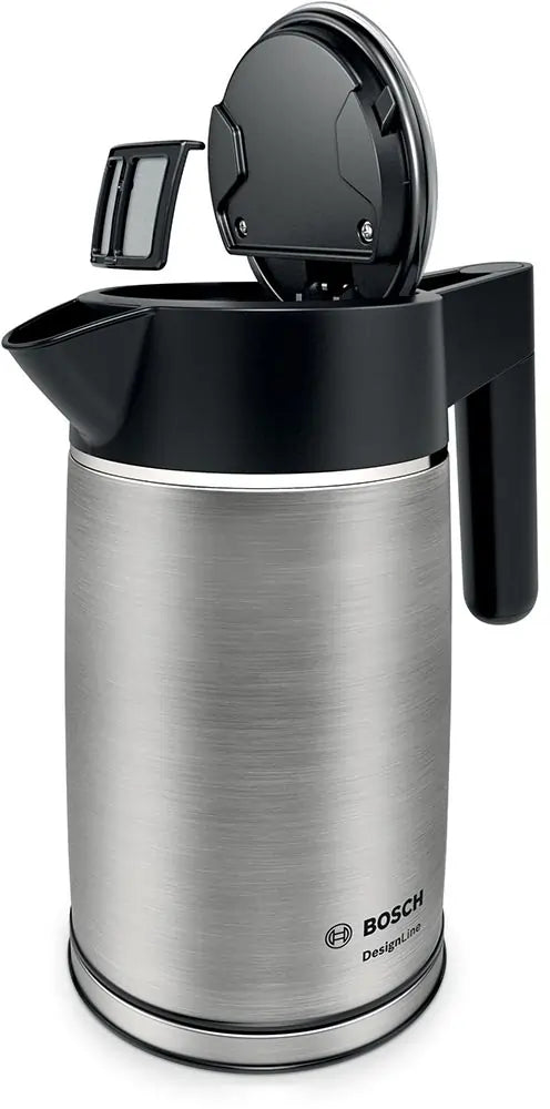 Bosch TWK5P480GB 3Kw 1.7L Designline Kettle Stainless Steel