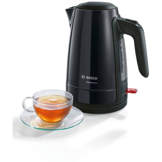 Bosch TWK6A033GB 1.7L Jug Kettle Black | Atlantic Electrics