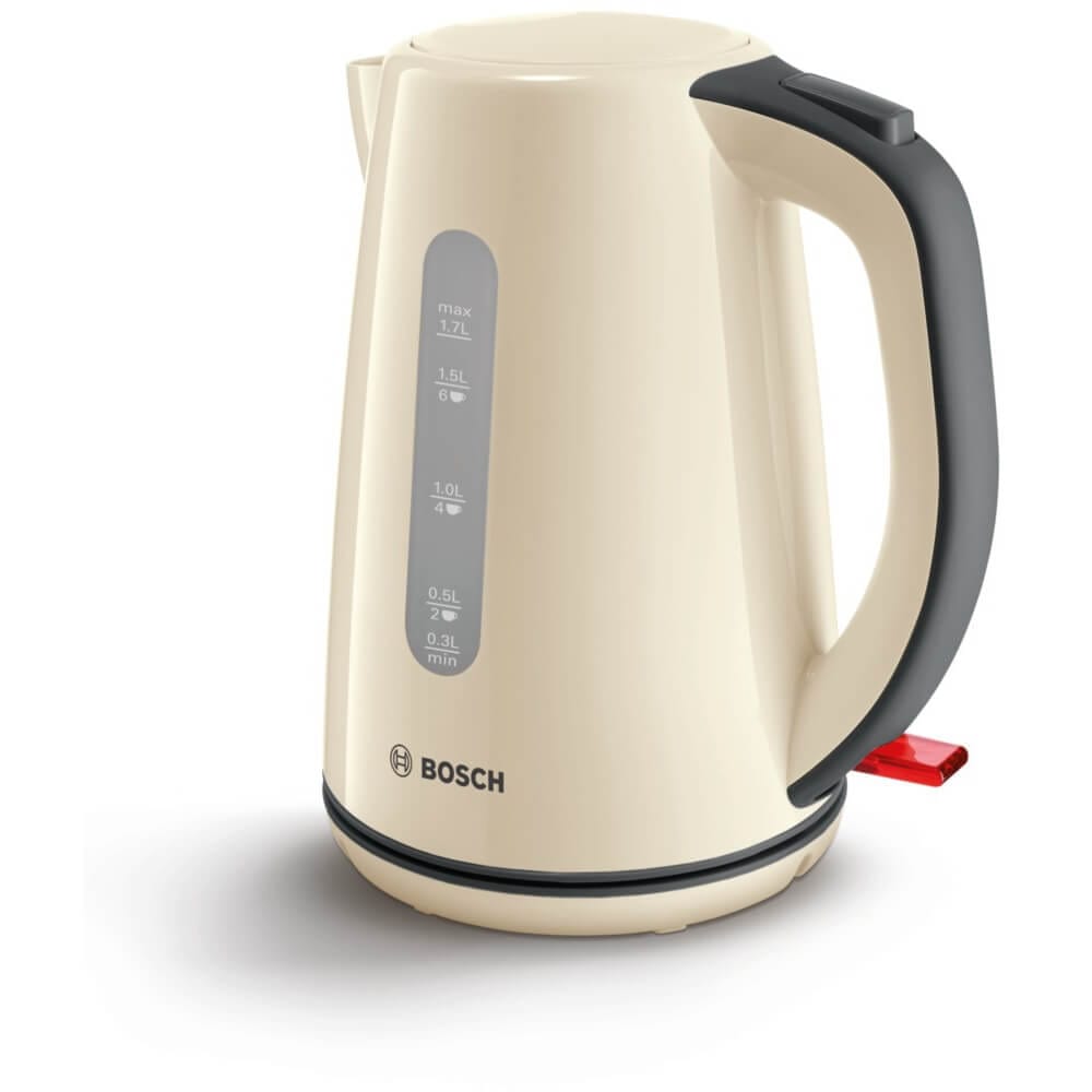 Bosch TWK7507GB 1.7 Litres Jug Kettle - Cream | Atlantic Electrics - 39477789556959 