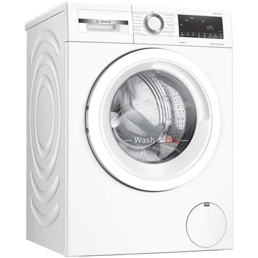 Bosch WNA134U8GB 8kg/5kg 1400 Spin Washer Dryer White | Atlantic Electrics