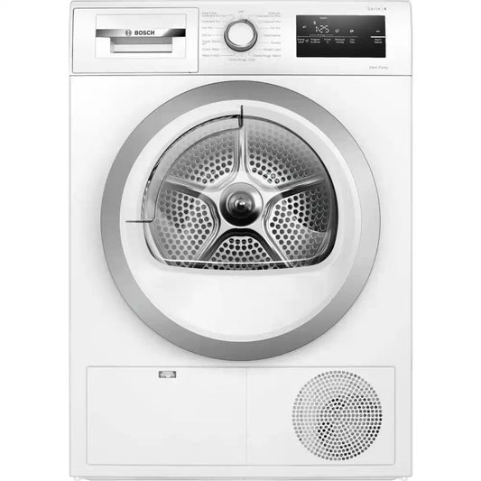 Bosch WTH85223GB 8kg Heat Pump Tumble Dryer - White | Atlantic Electrics