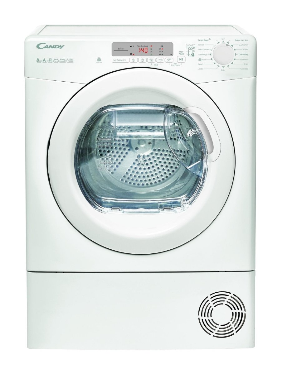 Candy CHPH8A2DE 8kg Heat Pump Tumble Dryer - White | Atlantic Electrics - 39477801976031 