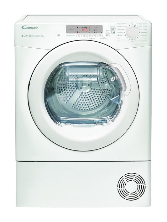 Candy CHPH8A2DE 8kg Heat Pump Tumble Dryer - White | Atlantic Electrics