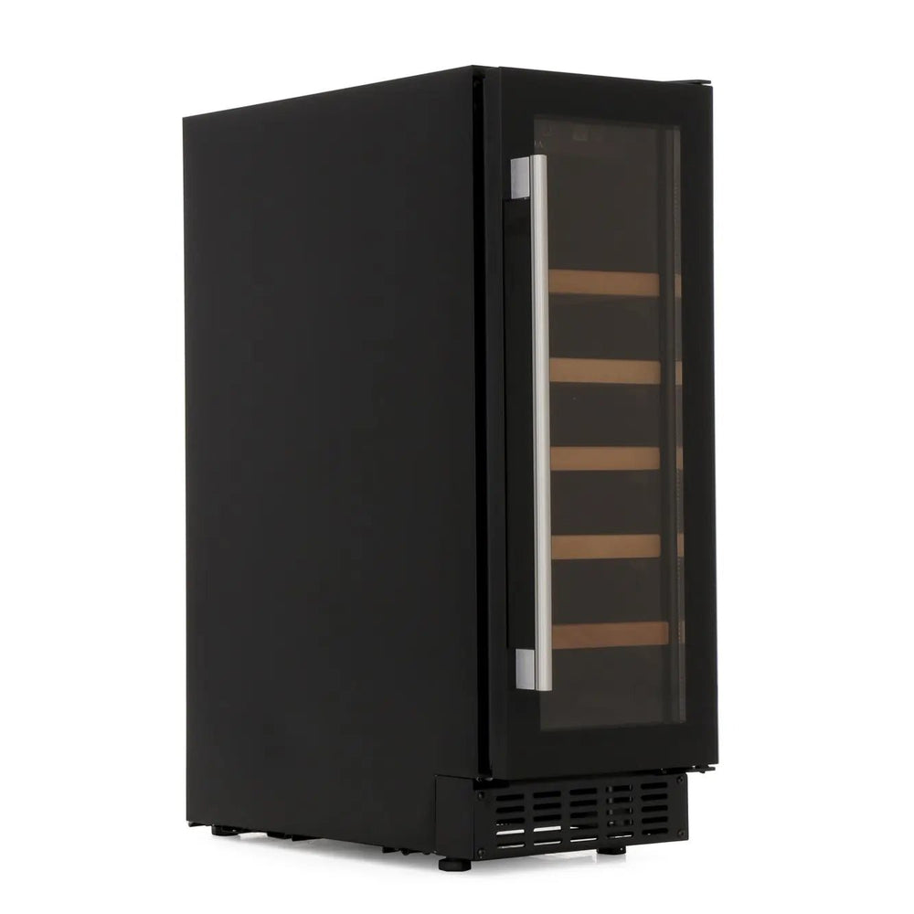 CDA FWC304BL 20 Bottle Freestanding Single Zone Wine Cooler - Black | Atlantic Electrics - 40157500604639 