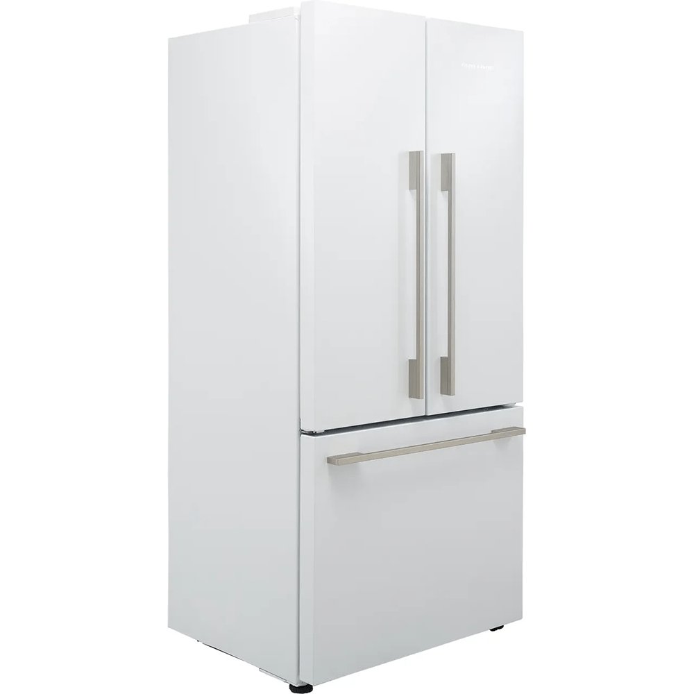 Fisher + Paykel RF522ADW5 Non-Plumbed Total No Frost American Style Fridge Freezer, 79cm Wide - White | Atlantic Electrics - 39477858173151 