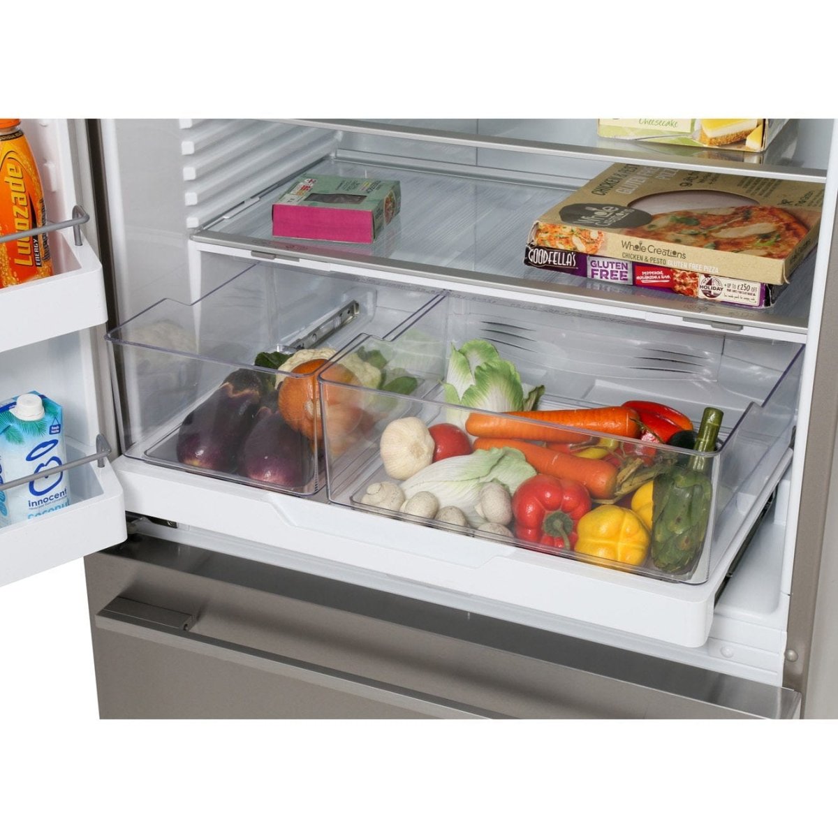 Fisher & Paykel RF522WDLUX5 79cm Plumbed Freestanding Fridge-Freezer Stainless Steel | Atlantic Electrics