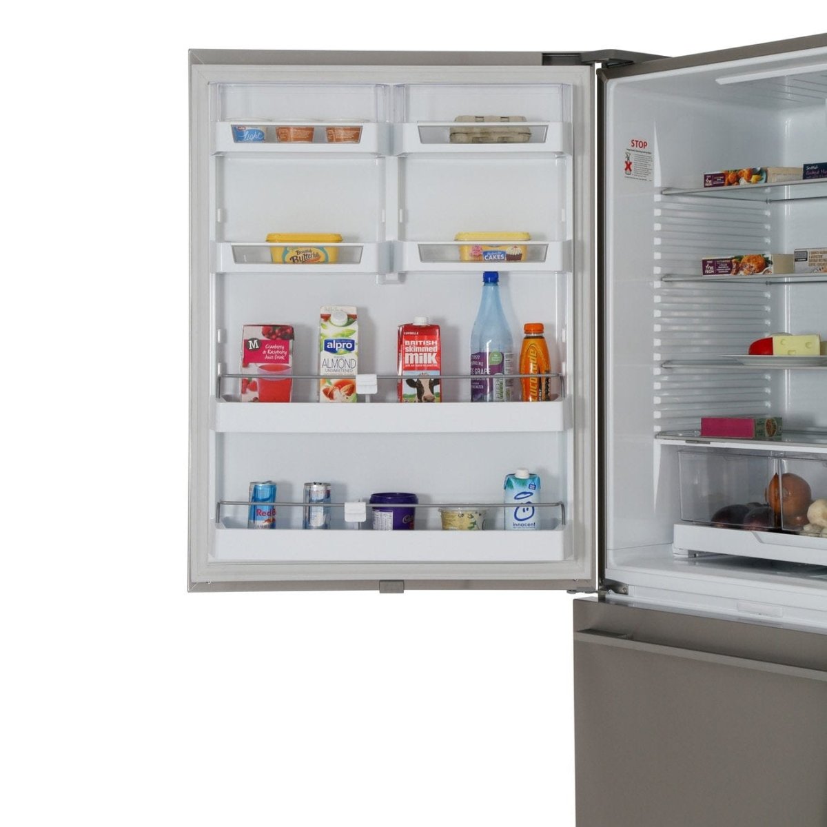 Fisher & Paykel RF522WDLUX5 79cm Plumbed Freestanding Fridge-Freezer Stainless Steel | Atlantic Electrics