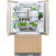 Thumbnail Fisher & Paykel Series 7 RS90A2 Integrated American Fridge Freezer Capacity (Net) - 39785085993183