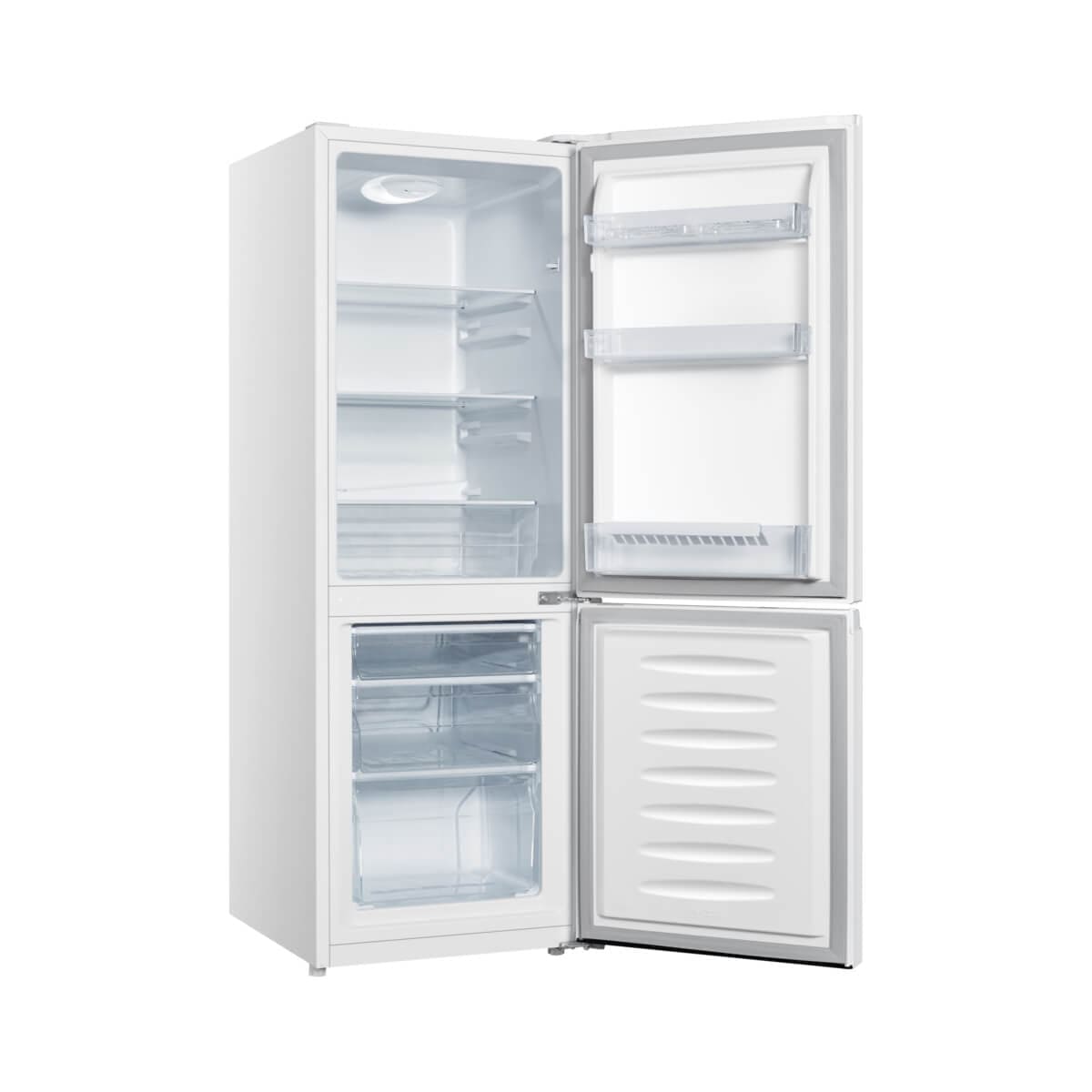 Fridgemaster MC50165 60-40 Fridge Freezer - White | Atlantic Electrics