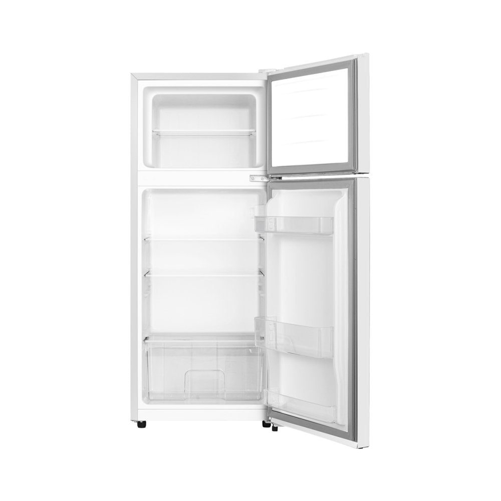 Fridgemaster MTM48120MF 121 Litre Freestanding Fridge Freezer, 48.1cm Wide - White | Atlantic Electrics - 39477864857823 