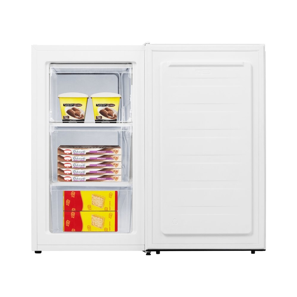 Fridgemaster MUZ4860MF 61 Litre Undercounter Freezer, 47.5cm Wide - White | Atlantic Electrics - 39477865742559 