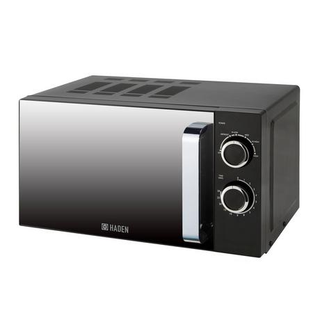 Haden 207586 20 Litres Single Microwave - Black | Atlantic Electrics - 40639545606367 