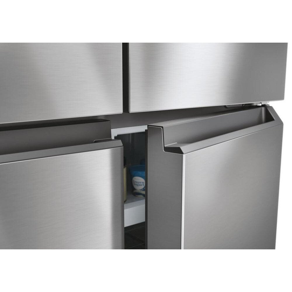 Haier HCR3818ENMM Freestanding American Style Refrigeration - Inox | Atlantic Electrics - 40314523156703 