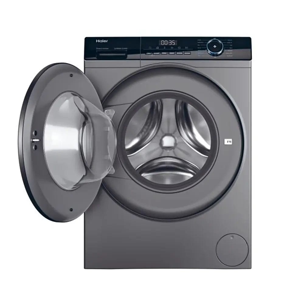 Haier HW100B14939S8 10kg 1400 Spin Washing Machine Graphite | Atlantic Electrics