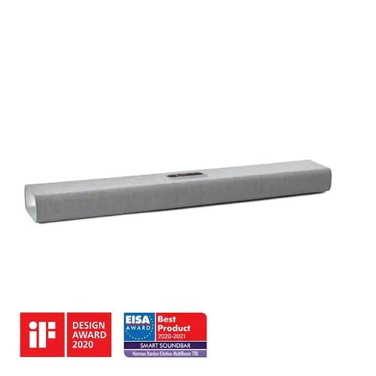 Harman Kardon MB700 Citation MultiBeam™ 700 Compact Soundbar, Voice Activated with Google Assistant, 79cm Wide - Grey | Atlantic Electrics