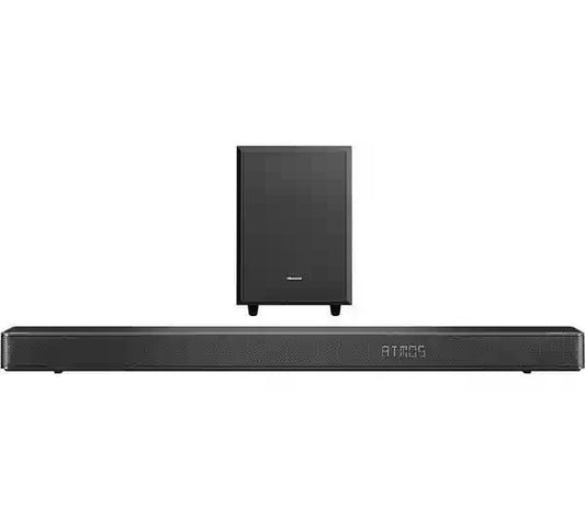 Hisense AX3120G 3.1.2Ch Dolby Atmos Soundbar & Wireless Subwoofer - Black | Atlantic Electrics