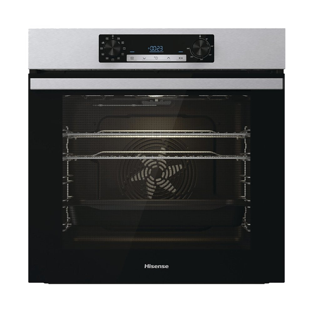 Hisense BI62212AXUK 59.5cm Built In Electric Single Oven Stainless Steel | Atlantic Electrics - 39477897560287 