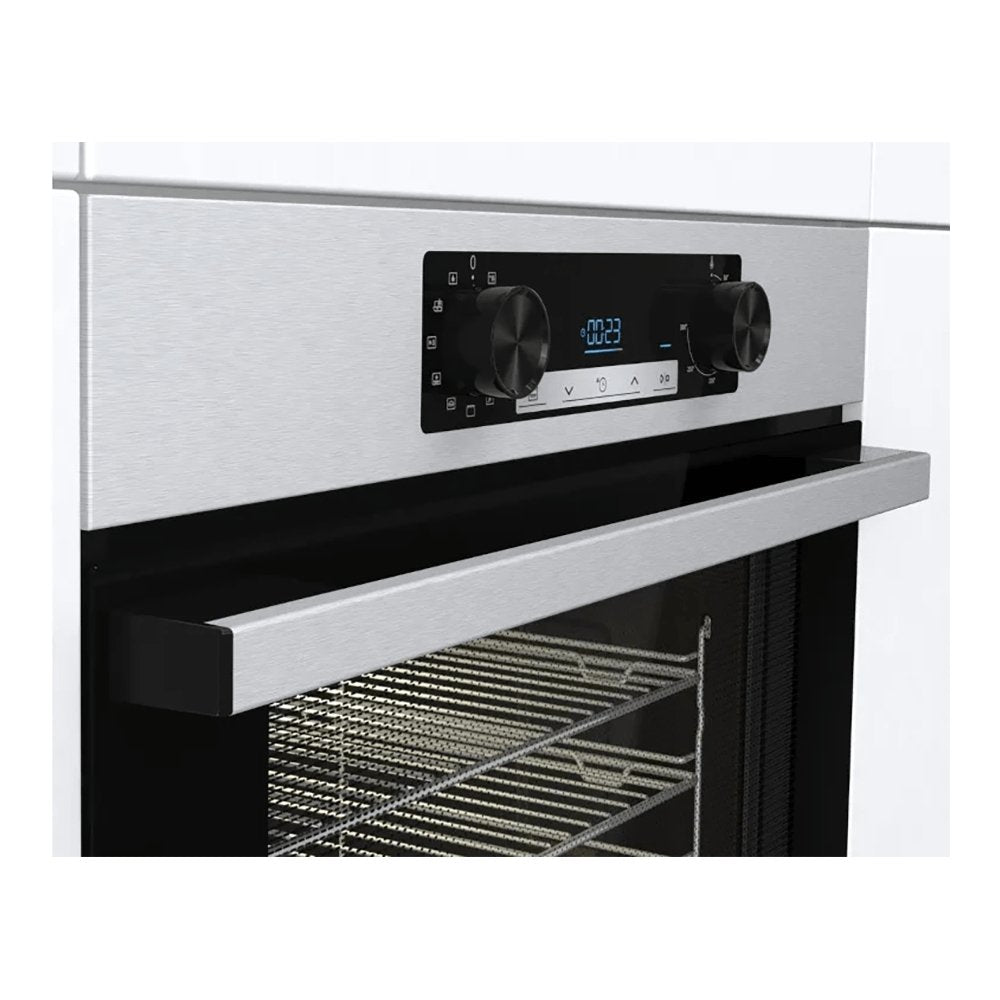 Hisense BI62212AXUK 59.5cm Built In Electric Single Oven Stainless Steel | Atlantic Electrics - 39477897724127 