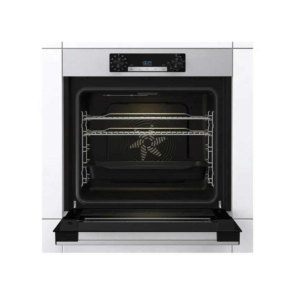 Hisense BI62212AXUK 59.5cm Built In Electric Single Oven Stainless Steel | Atlantic Electrics - 39477897625823 